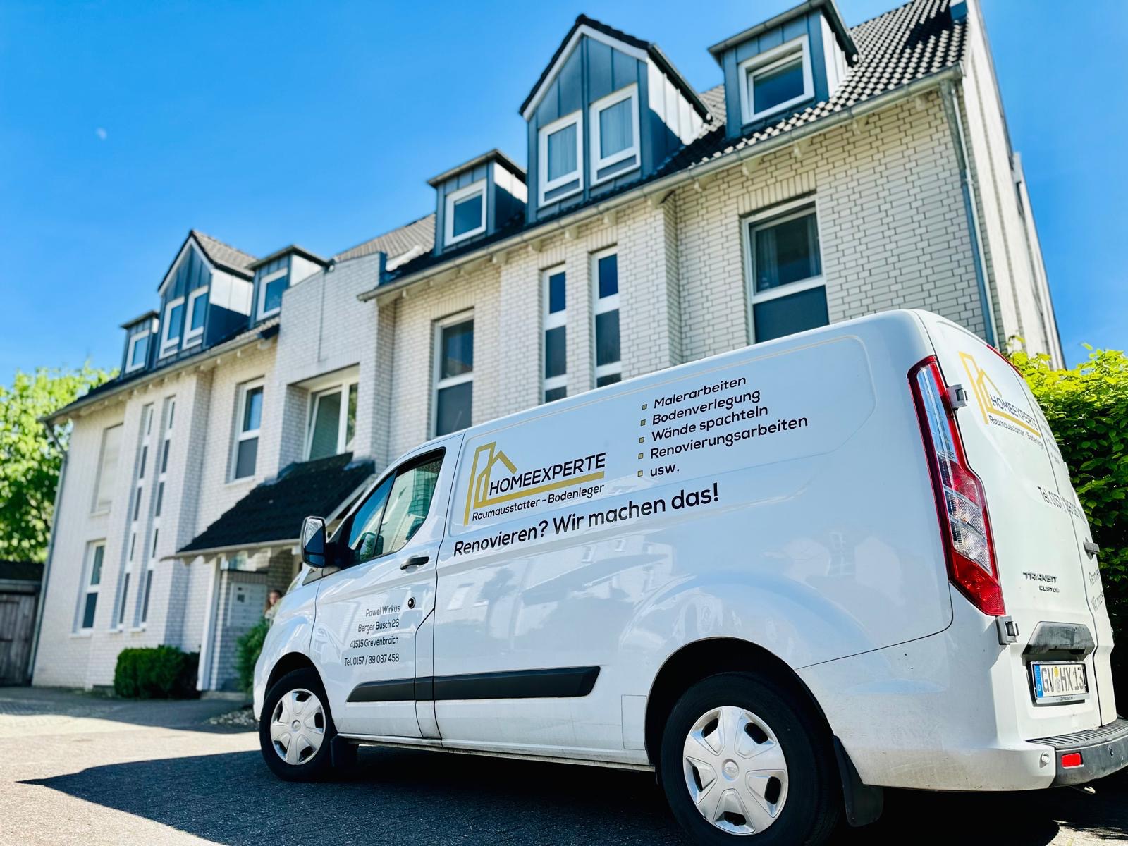 HOMEEXPERTE Firmenwagen — Renovierung & Innenausbau Pawel Wirkus aus Grevenbroich